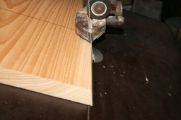 3. Cut bottom and side bevels on bandsaw.