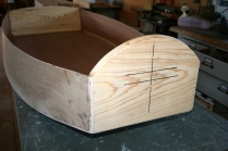 8. Mark lines for bow cleat.
