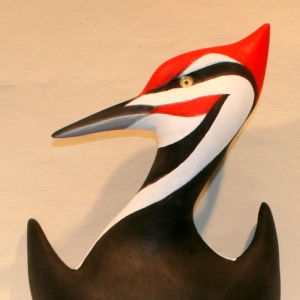 S J Sanford - Pileated Woodpecker - closeup