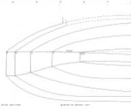 6 - Here are the aft sections. All bumps and hollows are faired in these drawings.