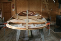 The aft compartment serves as the other floatation chamber.