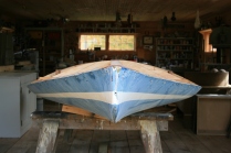 Note hull sections and deck crown.