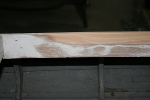 5 - My orbital sander with 80-grit did most of the fairing.