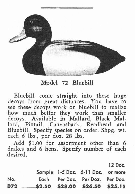 3 Herters - Model 72 Bluebill  excerpt cropped